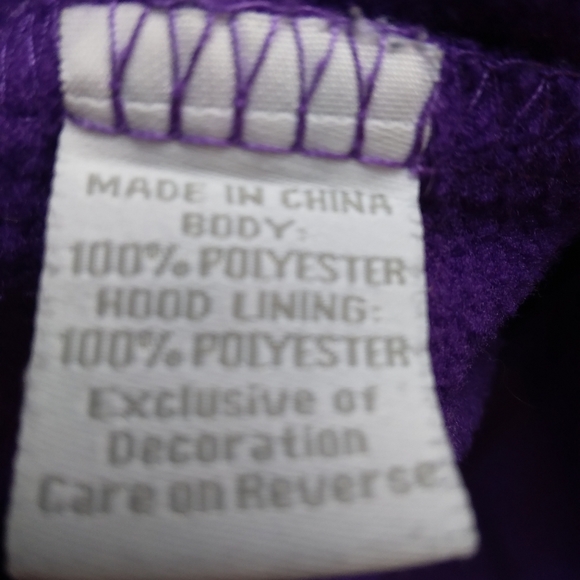 Mens size LG KSTATE hoodie - Picture 5 of 9